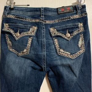 Grace in LA Easy Fit Bootcut Jeans